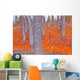 Impressionistic View Of Trees Wall Mural