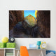 A Rock Balanced Precariously Between Two Others Wall Mural