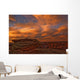 Vibrant Sunset Over Canyon De Chelley Wall Mural