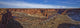Panorama Of Canyon De Chelley In Mid Afternoon Light Arizona Wall Mural