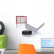 Hockey Stickpuck and Goal Wall Decal