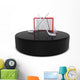 Hockey Sticks and Goal Wall Decal