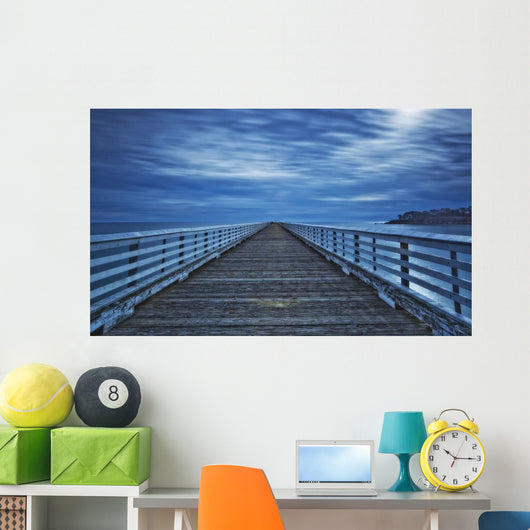 Hearst Wharf, California Long Exposure Wall Mural