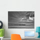 Black And White Image Of Hearst Wharf, California Wall Mural