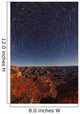 Star Trails Over The Grand Canyon, Arizona Wall Mural