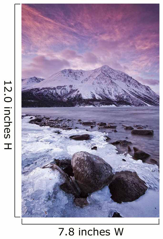 Kathleen Lake At Sunrise, Kluane National Park, Yukon Wall Mural