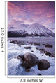 Kathleen Lake At Sunrise, Kluane National Park, Yukon Wall Mural