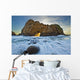 Shaft Of Sunlight Through Hole In Rock, Pfeiffer Beach, California Wall Mural