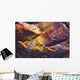 Close Up Of Petrified Wood, Petrified Forest National Park, Utah Wall Mural