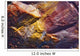 Close Up Of Petrified Wood, Petrified Forest National Park, Utah Wall Mural