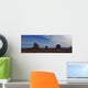 Morning Clouds Over Monument Valley, Arizona Wall Mural