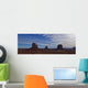 Morning Clouds Over Monument Valley, Arizona Wall Mural