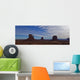 Morning Clouds Over Monument Valley, Arizona Wall Mural