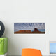 Morning Clouds Over Monument Valley, Arizona Wall Mural