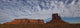 Morning Clouds Over Monument Valley, Arizona Wall Mural