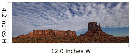 Morning Clouds Over Monument Valley, Arizona Wall Mural