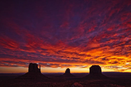 Sunrise Over Monument Valley, Arizona Wall Mural