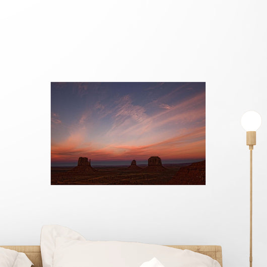 Sunset Over Monument Valley, Arizona Wall Mural