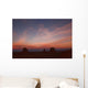 Sunset Over Monument Valley, Arizona Wall Mural