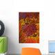Fall Colors In Maple Leaves, Ontario Wall Mural