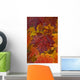 Fall Colors In Maple Leaves, Ontario Wall Mural