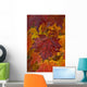 Fall Colors In Maple Leaves, Ontario Wall Mural