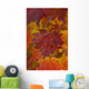 Fall Colors In Maple Leaves, Ontario Wall Mural