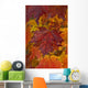 Fall Colors In Maple Leaves, Ontario Wall Mural