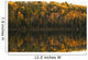 Fall Colors Reflected In The Waters Of Opeongo Lake Wall Mural
