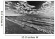 Black And White Shoreline Of Lake Ontario Wall Mural