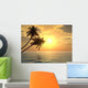 Palms Sunset2 Wall Decal