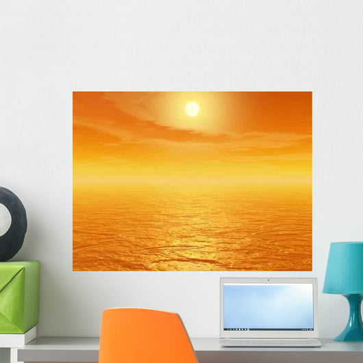 Ss Sun W Wall Decal