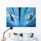 Swimming Action Wall Mural