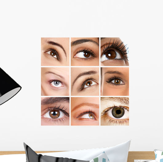 Female Eyes Opthamology Wall Mural