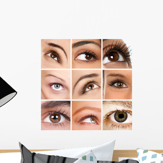Female Eyes Opthamology Wall Mural
