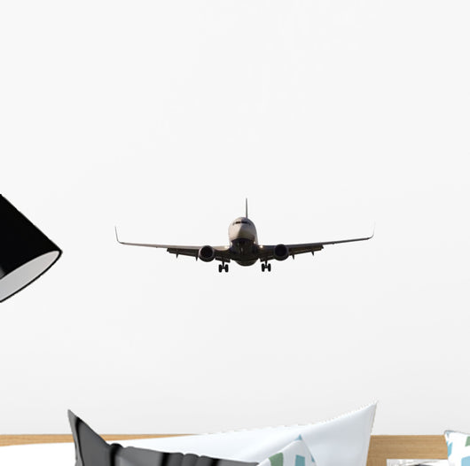 Big Commercial Airplane Wall Decal