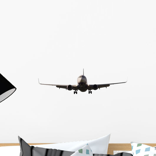 Big Commercial Airplane Wall Decal