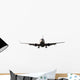 Big Commercial Airplane Wall Decal