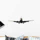 Big Commercial Airplane Wall Decal