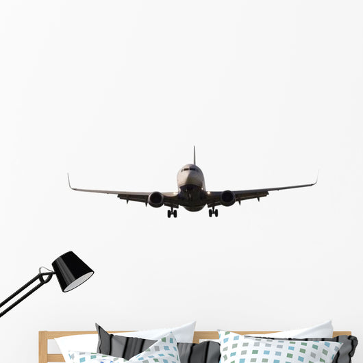 Big Commercial Airplane Wall Decal