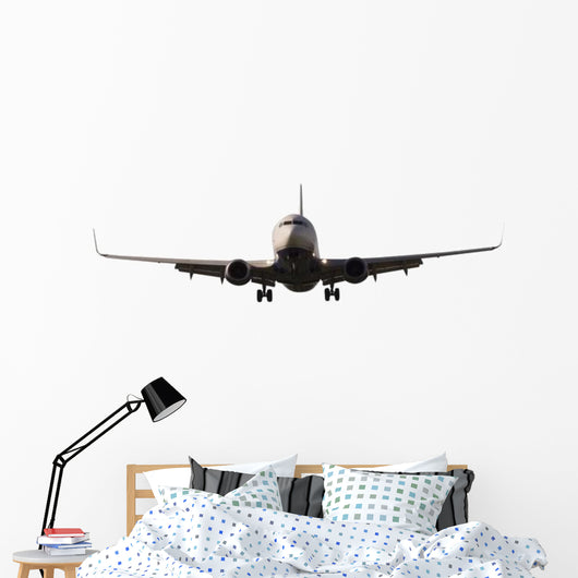 Big Commercial Airplane Wall Decal