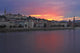 Sunset Over Danube River Wall Mural