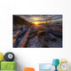 Sunrise Over The Logs At Long Beach Wall Mural