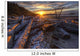 Sunrise Over The Logs At Long Beach Wall Mural