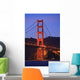 View Of Golden Gate Bridge At Dusk Wall Mural