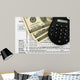 Calculating Your Tax Refund Wall Mural