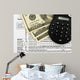 Calculating Your Tax Refund Wall Mural