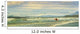 Panoramic Of Surfer On Long Beach, Vancouver Island, BC, Canada Wall Mural