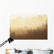 Fields Of Tall Grass In The Mist At Sunrise, Simcoe, Ontario Wall Mural