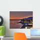 Coast Line With Santa Maria Assunta Basillica Wall Mural